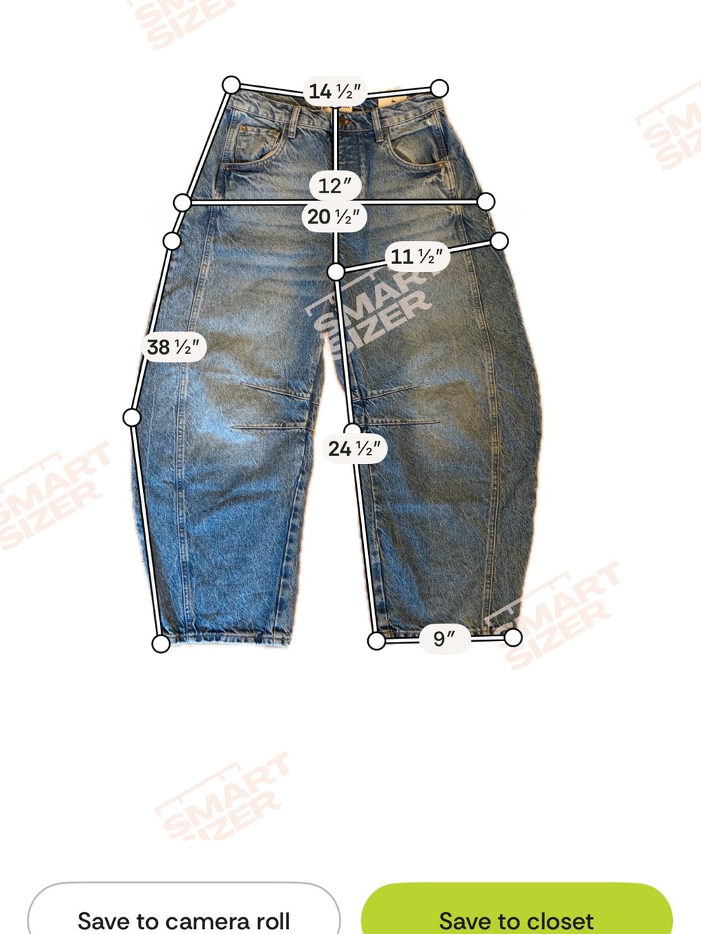 NWT Free People We the Free Women’s 26 Good Luck Mid Rise Barrel Leg Jeans - Picture 16 of 16